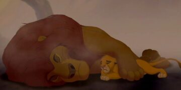 Un perrito se emocionó frente al ver “El Rey León” y su reacción conmovió a toda la red