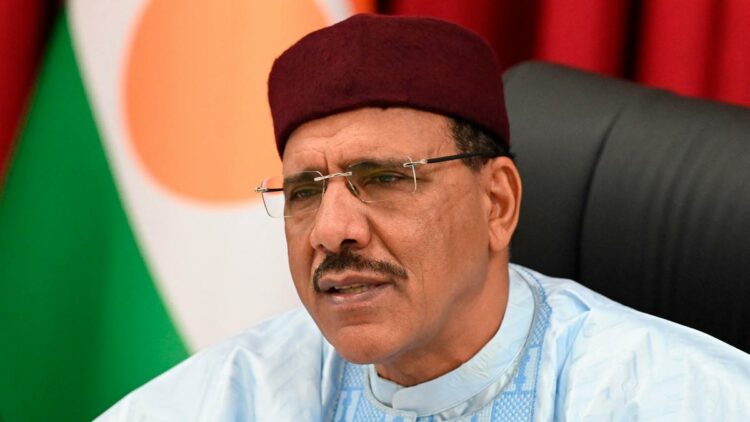 El depuesto presidente Mohamed Bazoum.