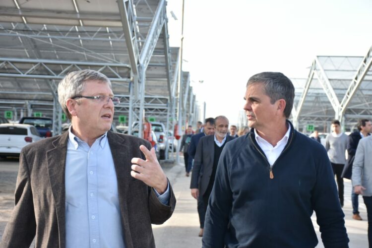Mansur explicó los acuerdos 
firmados entre Epec y el gobierno 
nacional.