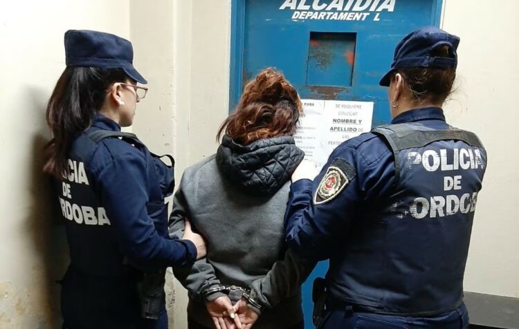 En Río Cuarto ayer fue detenida la presunta instigadora de los saqueos.