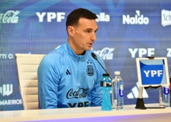 Scaloni, contento por Messi en el Inter Miami: «Encontró un lugar donde lo quieren»