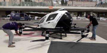 Israel prueba un taxi aéreo para resolver futuras congestiones en el tránsito