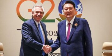 Fernández mantuvo bilaterales con sus pares de Corea, Emiratos Árabes y Bangladesh