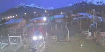 Un fenómeno inusual iluminó el cielo de Bariloche: creen que fue un meteorito