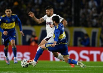 Boca fue superior pero empató con Lanús en la previa de la semifinal ante Palmeiras