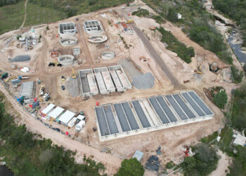 La Provincia informó que avanza con la obra de saneamiento cloacal de Tanti