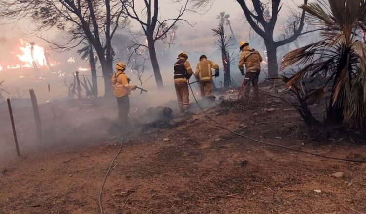 Los tres incendios de mayores superficies se dieron en áreas de llanura: La Calera, Inriville y Miramar de Ansenuza.