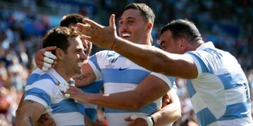 Los Pumas aplastaron a Chile por 59 a 5 en el Mundial de Francia