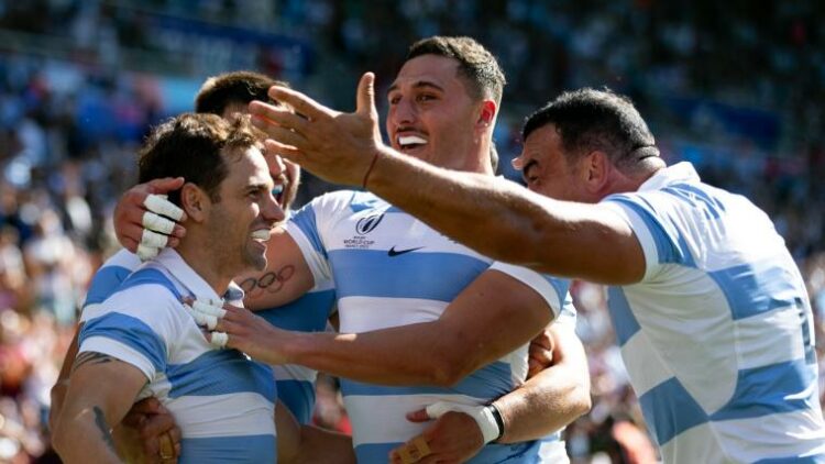 Los Pumas aplastaron a Chile por 59 a 5 en el Mundial de Francia