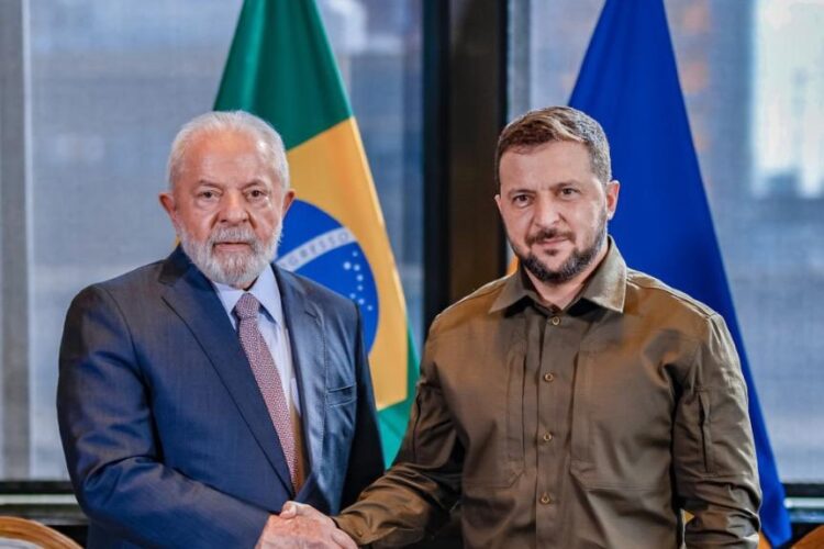 Lula se reunió con Zelenski