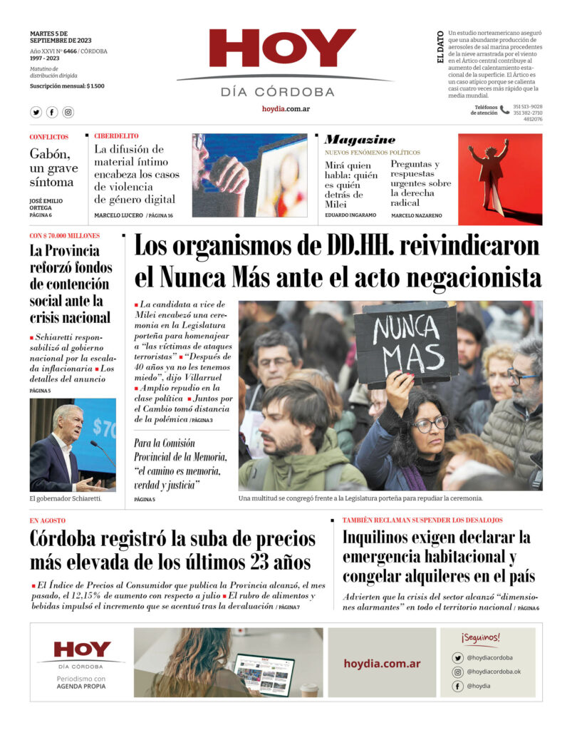 Portada 05.09.2023 Portada 05.09.2023