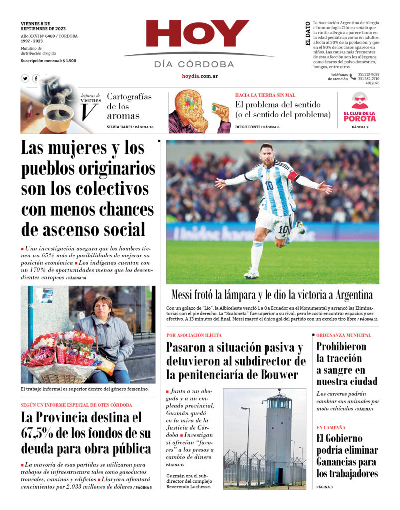 Portada 08.09.2023 Portada 08.09.2023