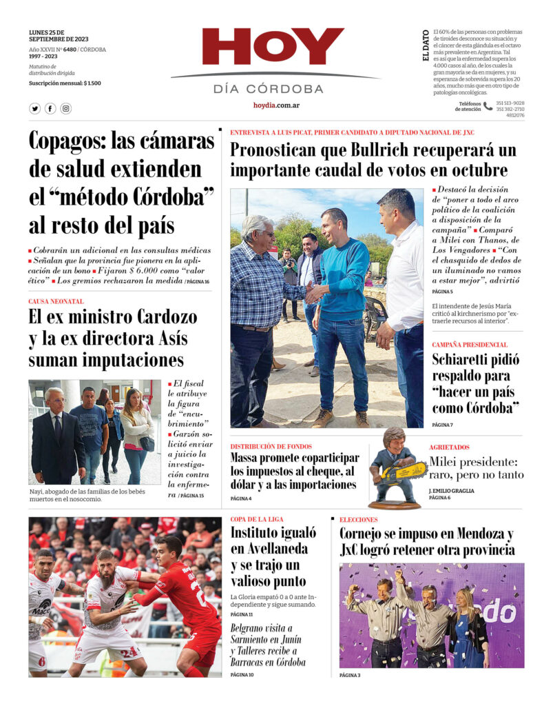 Portada 25.09.2023 Portada 25.09.2023