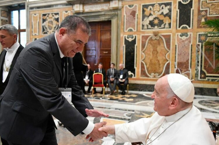 La Universidad Provincial de Córdoba participó en el encuentro de rectores con el papa Francisco