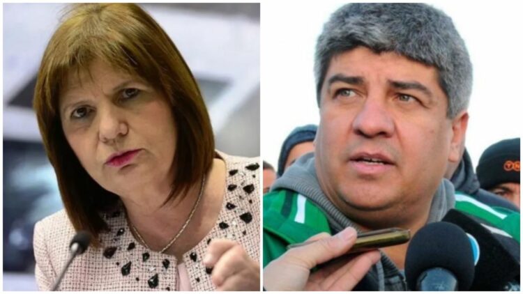 Bullrich le respondió a Pablo Moyano: "Vos cortás la calle y vas en cana"