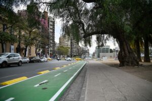 Las nuevas ciclovías ya conectan las zonas más transitadas de la ciudad