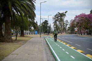 Las nuevas ciclovías ya conectan las zonas más transitadas de la ciudad