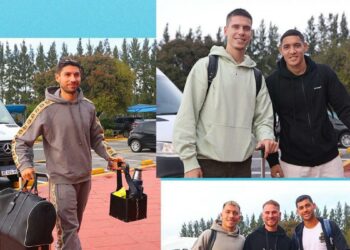Van llegando jugadores para las Eliminatorias