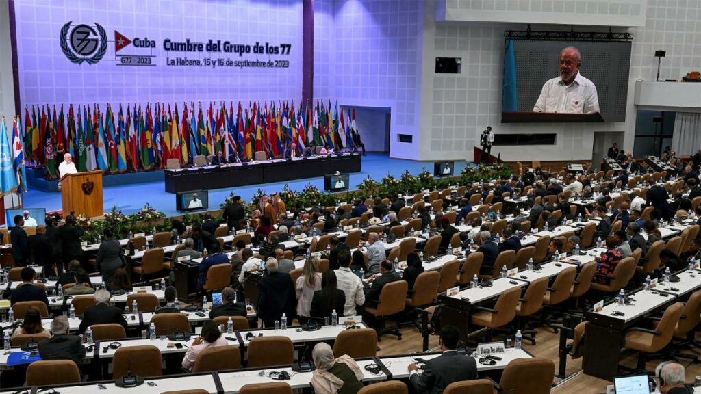 El G77 exigió “reformar” la arquitectura financiera global