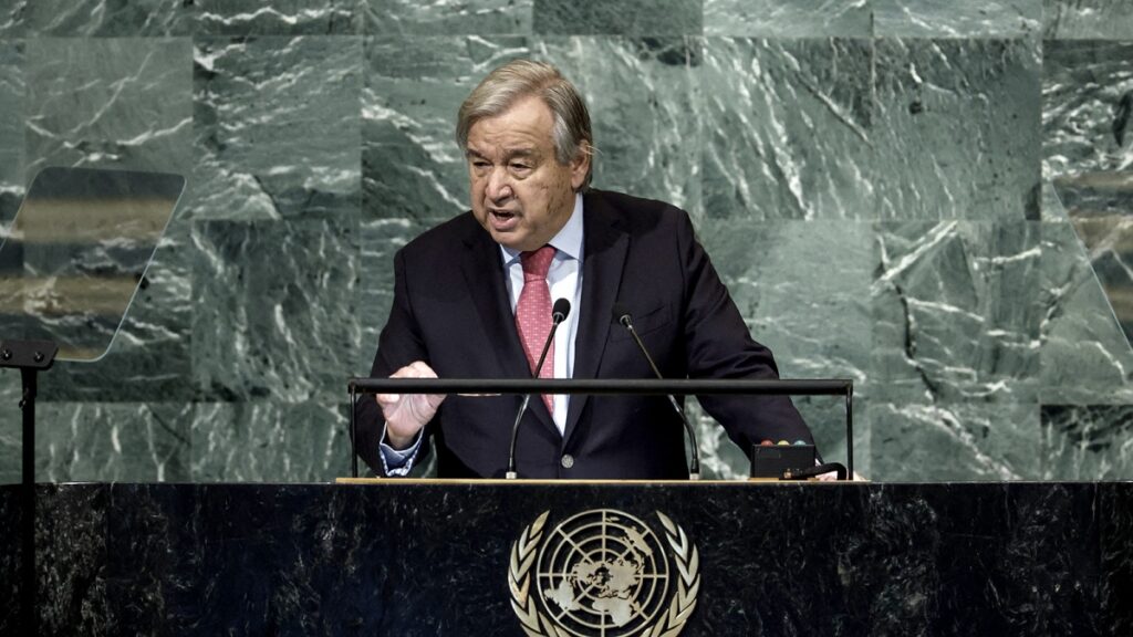 Guterres criticó la “carrera armamentista” nuclear actual