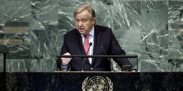 Guterres criticó la “carrera armamentista” nuclear actual