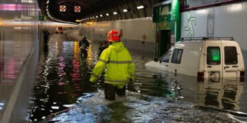 Las lluvias en España se cobraron al menos dos víctimas fatales y causaron varios bloqueos