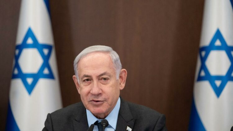 Benjamin Netanyahu.