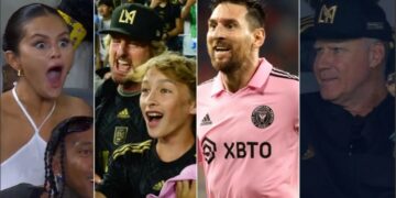 Messi protagonizó otro triunfo del Inter Miami y lo hizo rodeado de celebridades