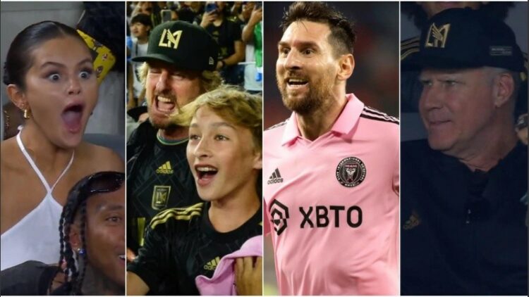 Messi protagonizó otro triunfo del Inter Miami y lo hizo rodeado de celebridades