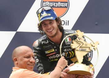 Bezzecchi fue el más rápido en la India