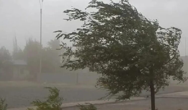 Alerta por posibles fuertes ráfagas de viento en Córdoba