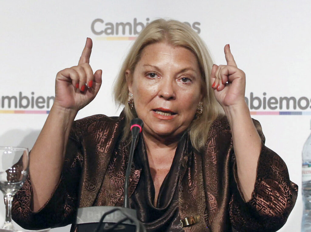 Carrió no votará en el ballottage: "No voy a ir, me cansó moralmente la sociedad"