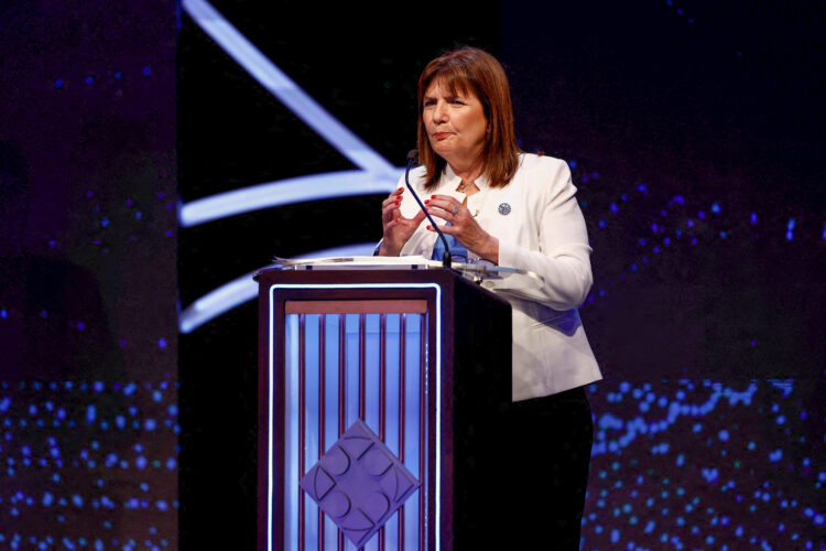 Bullrich se consideró la "única candidata competitiva" que habló del escándalo de Insaurralde