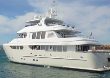 «Bandido», el yate en el que vacacionaron Insaurralde y Clerici, fue puesto en venta a un precio millonario