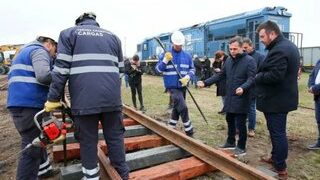 Emprendedores cordobeses desarrollan durmientes sintéticos para vías ferroviarias