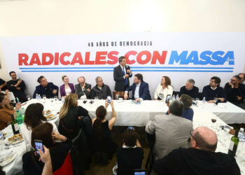 La UCR ratifica neutralidad tras el apoyo de un grupo de militantes y dirigentes a Massa