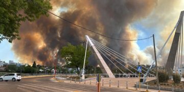 En imágenes, así es la dramática situación del fuego en Córdoba