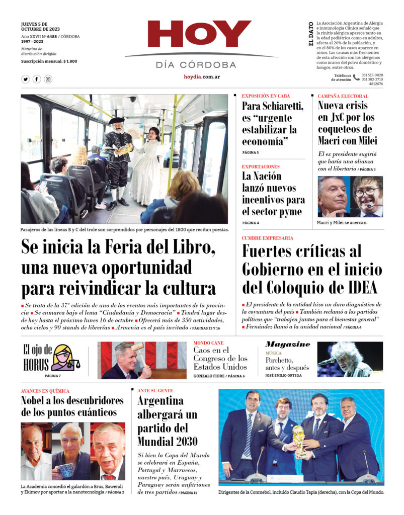 Portada 05.10.2023 Portada 05.10.2023
