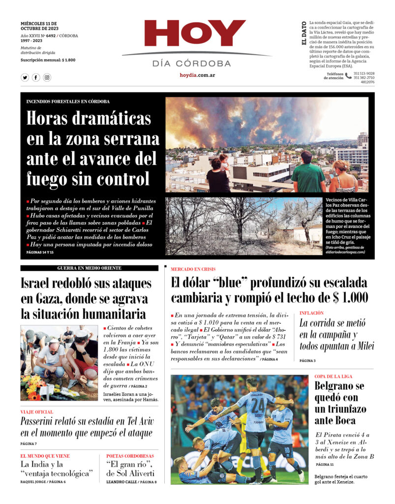 Portada 11.10.2023 Portada 11.10.2023