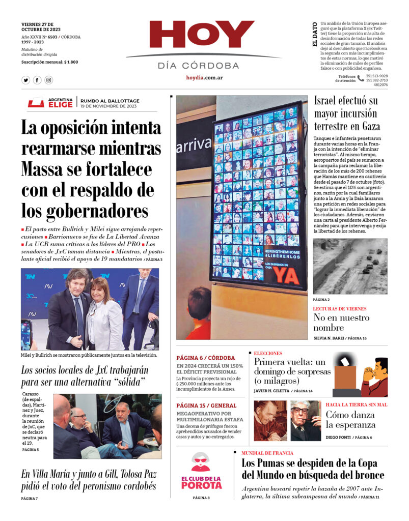 Portada 27.10.2023