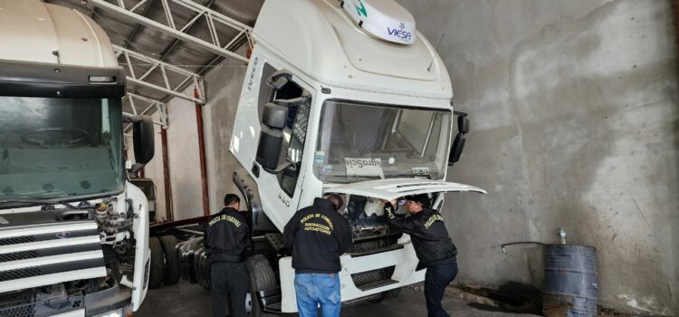 Desmantelan una organización delictiva dedicada al robo y venta de camiones en Córdoba
