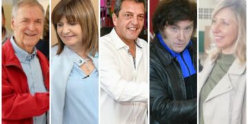 Con gran expectativa, así votaron los cinco candidatos a la Presidencia