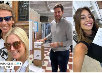 El voto de los famosos: qué mostraron en redes las celebridades argentinas