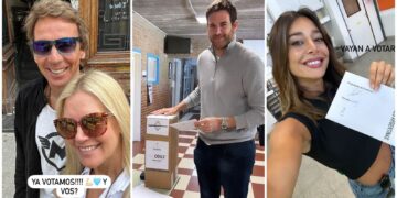 El voto de los famosos: qué mostraron en redes las celebridades argentinas