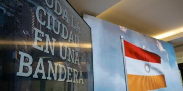 Así es la bandera oficial de la ciudad de Córdoba diseñada por un estudiante de Derecho