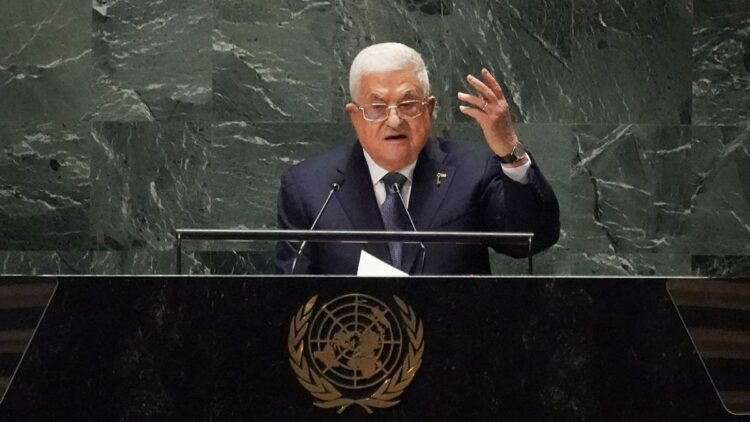 El presidente palestino, Mahmud Abbas.