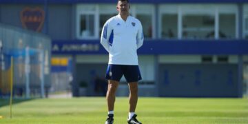 Almirón probó el once
