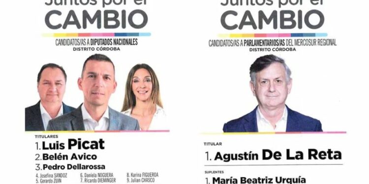 Las boletas oficiales en Córdoba, más grandes y con nuevo diseño