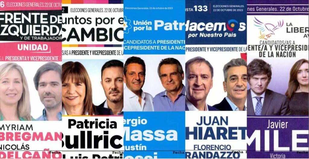 Cuatro de los cinco candidatos hicieron cambios en sus boletas presidenciales