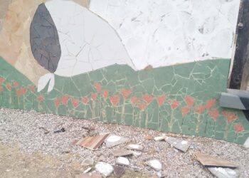 Repudian el acto vandálico contra un mural por la memoria